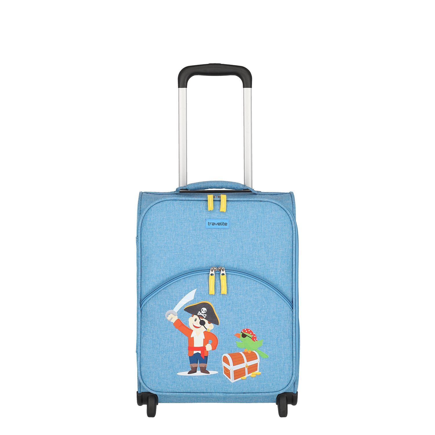 Travelite Youngster 2 Wheel Kids Trolley pirate/blue Zachte koffer