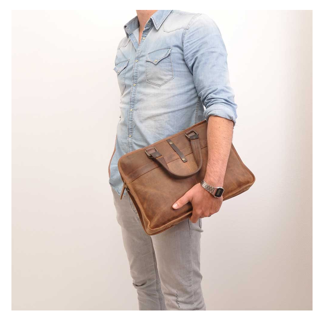 Berba Barbarossa Laptoptasche 13" coffee