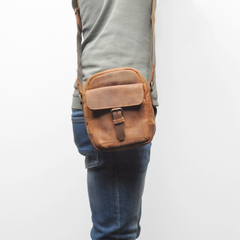 Berba Volte Crossbody coffee