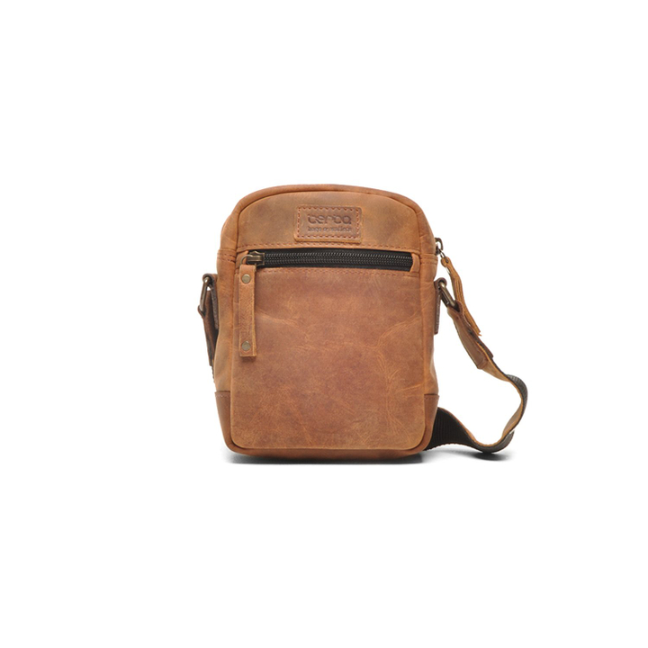 Berba Volte Crossbody coffee