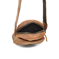 Berba Volte Crossbody coffee