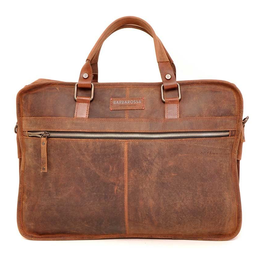 Berba Barbarossa Laptoptas 17'' coffee