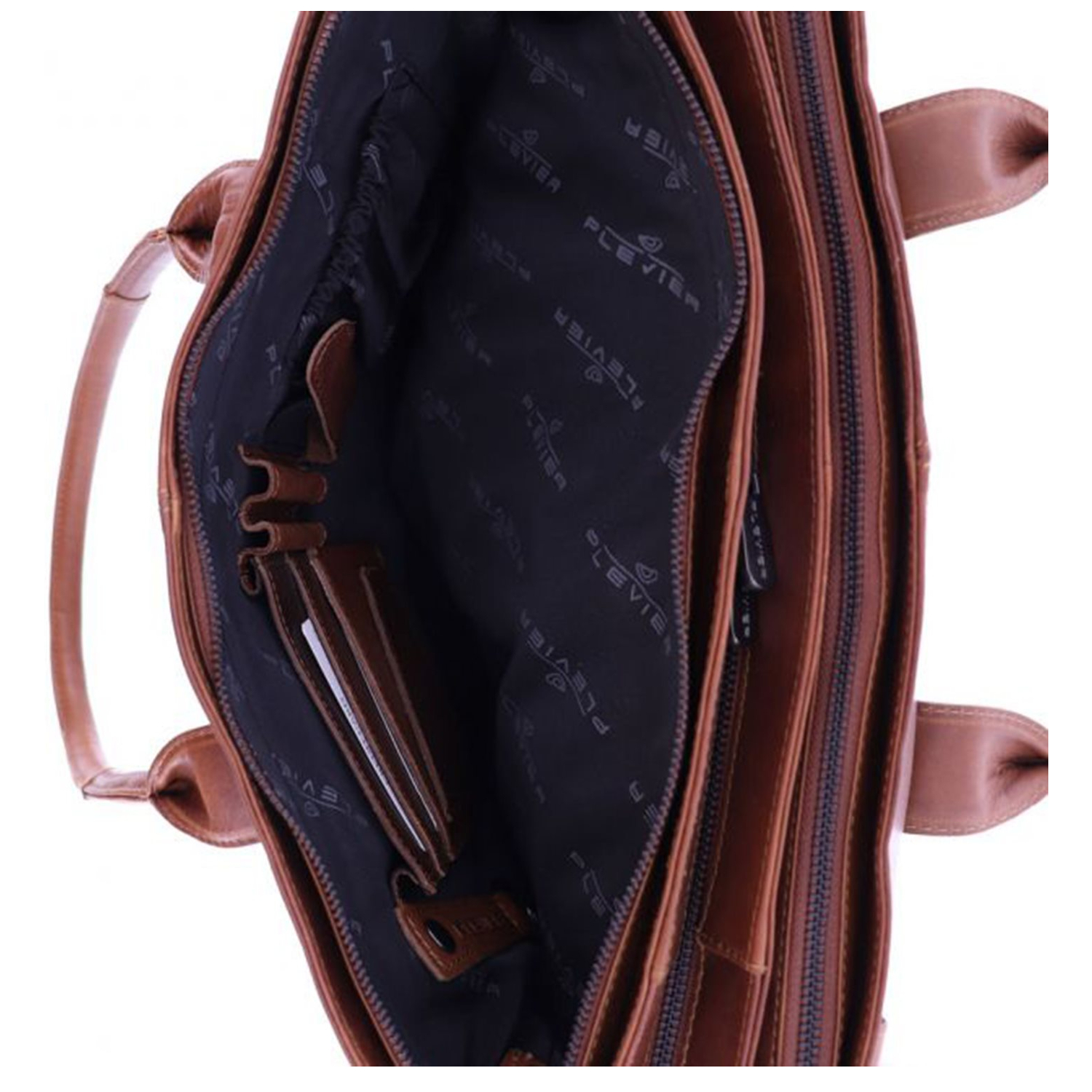 Plevier Baken Laptoptas 15.6" bruin