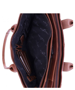 Plevier Baken Laptoptas 15.6" bruin