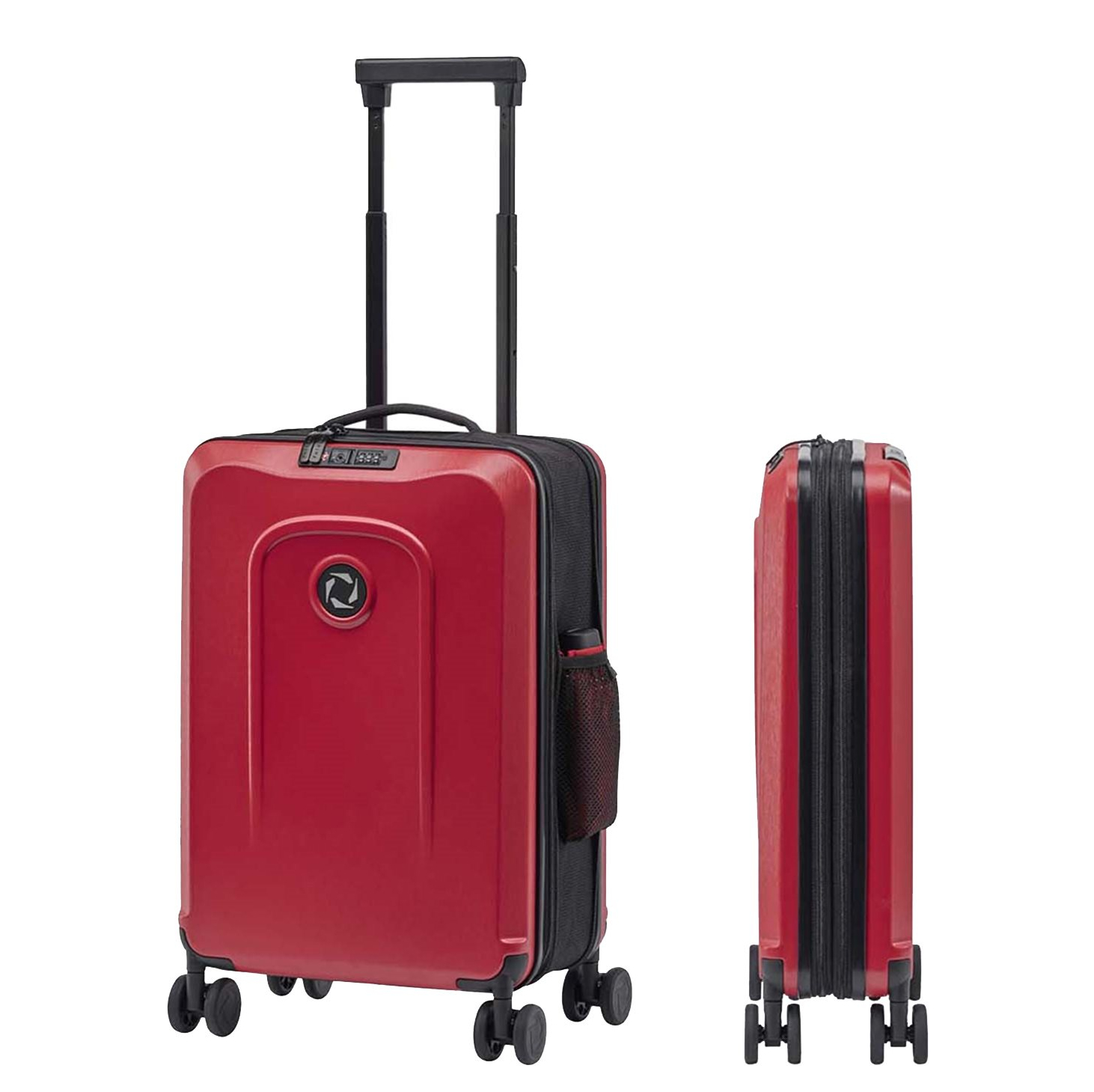 Senz Foldaway Carry On Trolley 55 passion red