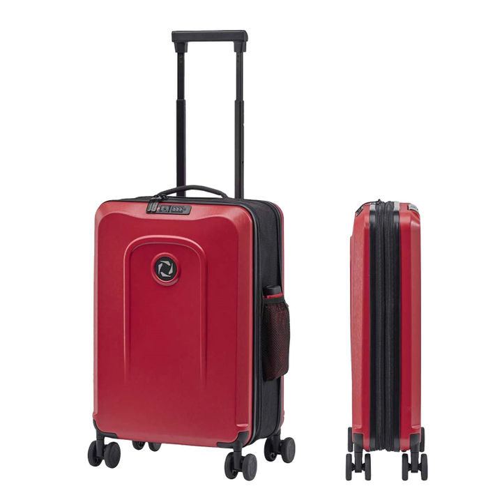 Senz Foldaway Carry On Trolley 55 passion red