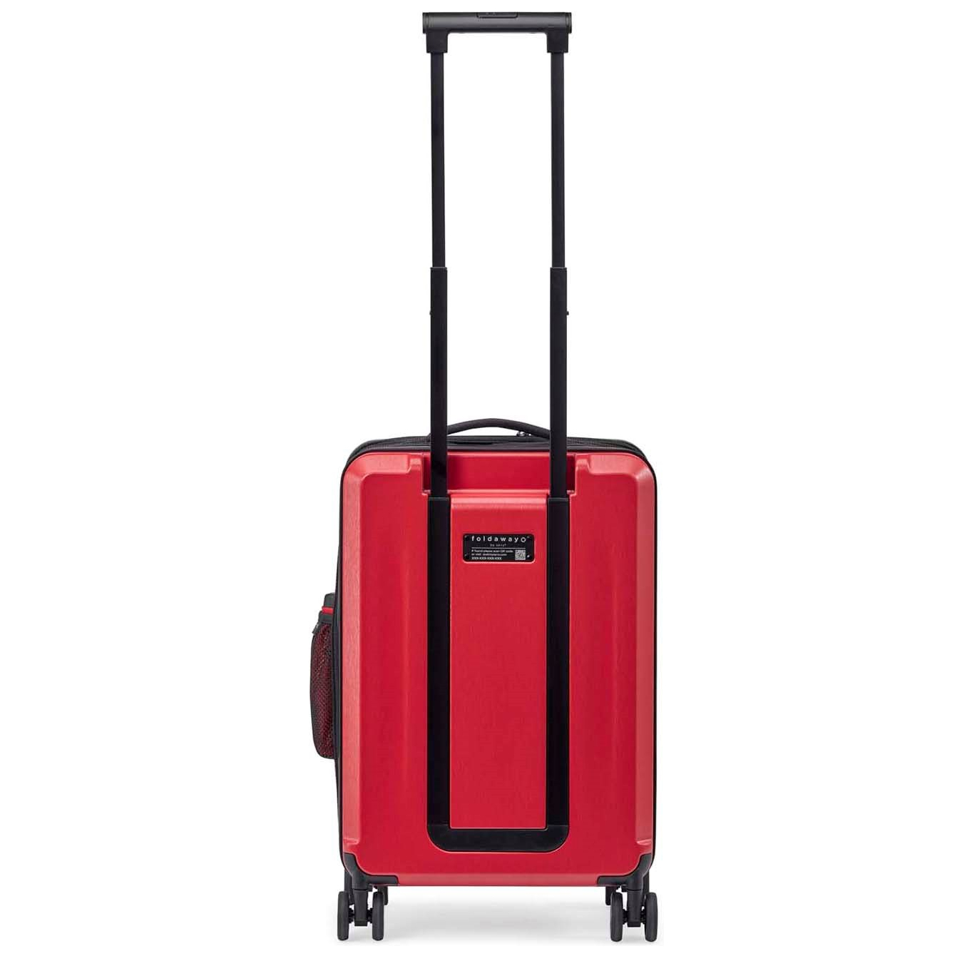 Senz Foldaway Carry On Trolley 55 passion red