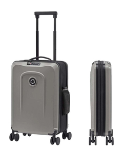 Senz Foldaway Carry On Trolley 55 silk grey