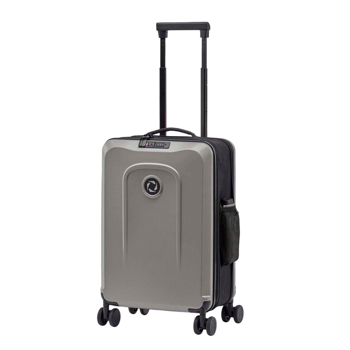 Senz Foldaway Carry On Trolley 55 silk grey