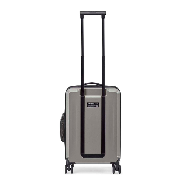 Senz Foldaway Carry On Trolley 55 silk grey