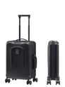 Senz Foldaway Carry On Trolley 55 pure black
