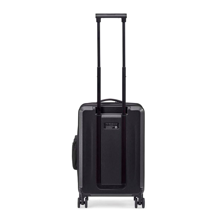 Senz Foldaway Carry On Trolley 55 pure black