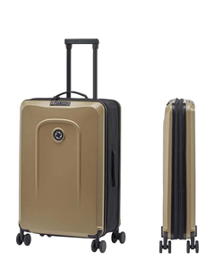 Senz Foldaway Check-In Trolley Medium champagne brown