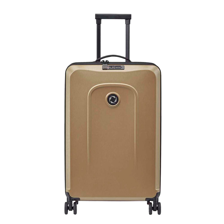 Senz Foldaway Check-In Trolley Medium champagne brown