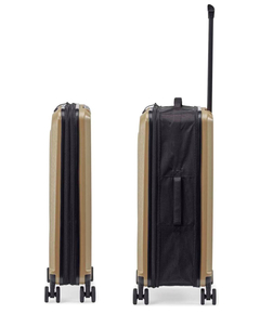 Senz Foldaway Check-In Trolley Medium champagne brown