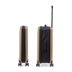 Senz Foldaway Check-In Trolley Medium champagne brown