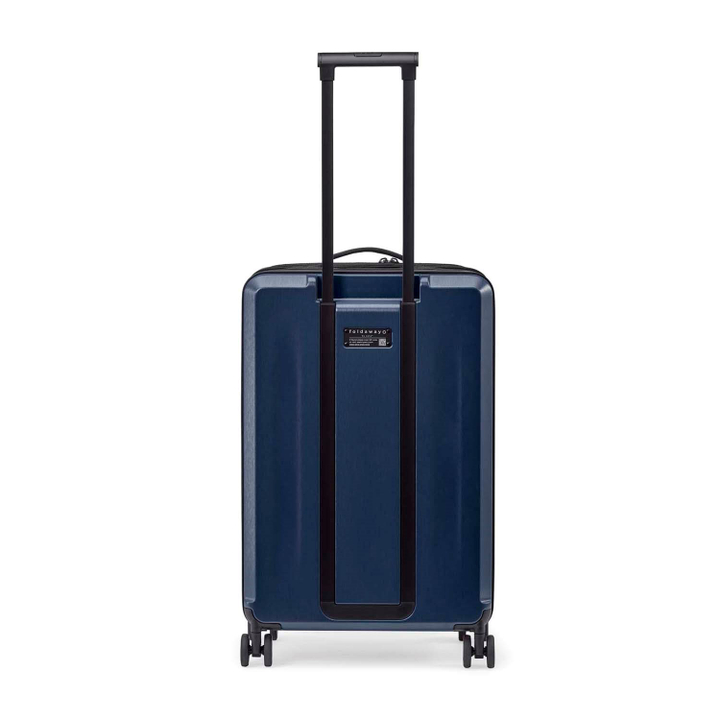 Senz Foldaway Check-In Trolley Medium midnight blue