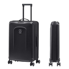 Senz Foldaway Check-In Trolley Medium pure black