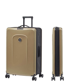 Senz Foldaway Check-In Trolley Large champagne brown