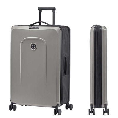 Senz Foldaway Check-In Trolley Large silk grey
