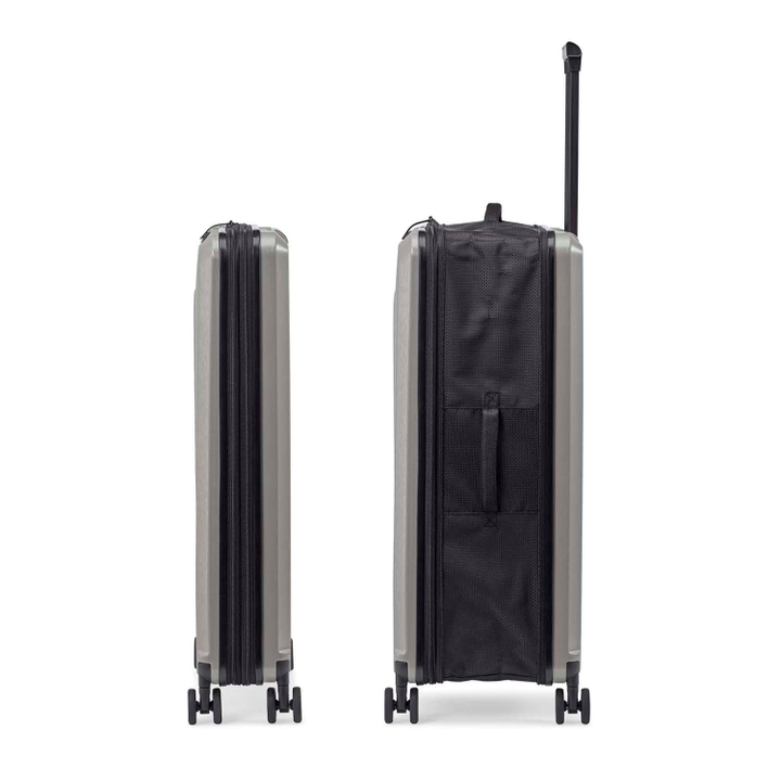 Senz Foldaway Check-In Trolley Large silk grey