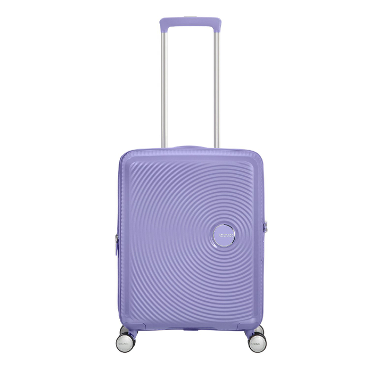 American Tourister Soundbox Spinner 55 Expandable lavender