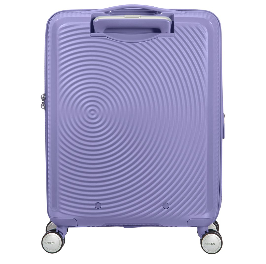 American Tourister Soundbox Spinner 55 Expandable lavender
