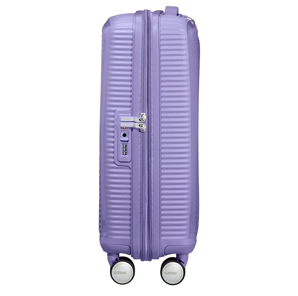 American Tourister Soundbox Spinner 55 Expandable lavender