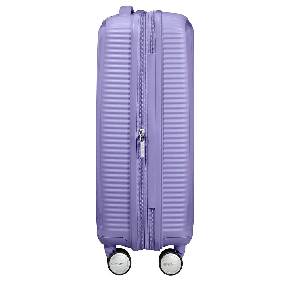 American Tourister Soundbox Spinner 55 Expandable lavender