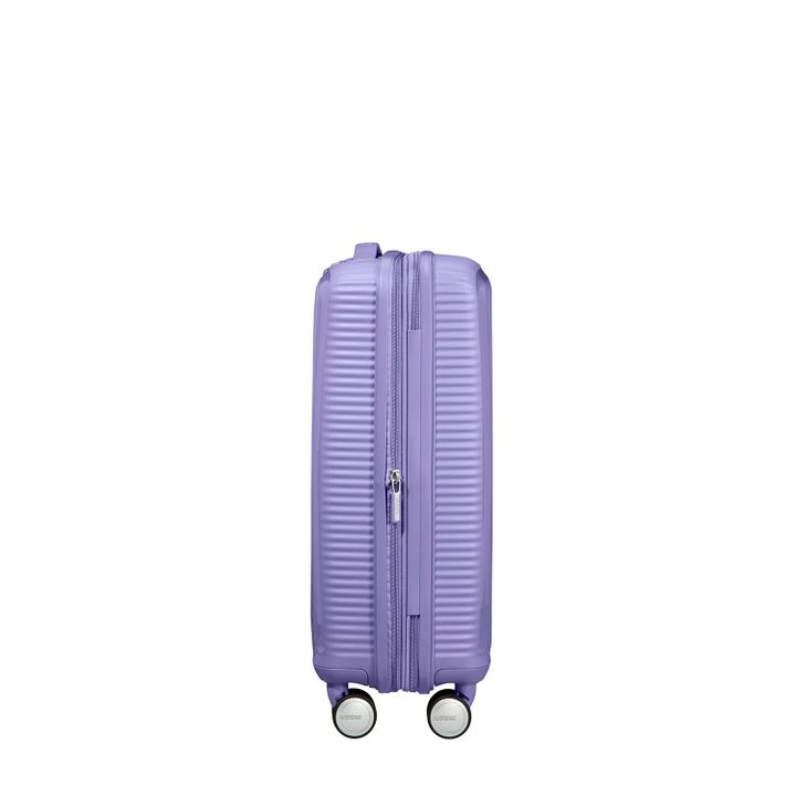 American Tourister Soundbox Spinner 55 Expandable lavender