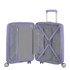 American Tourister Soundbox Spinner 55 Expandable lavender