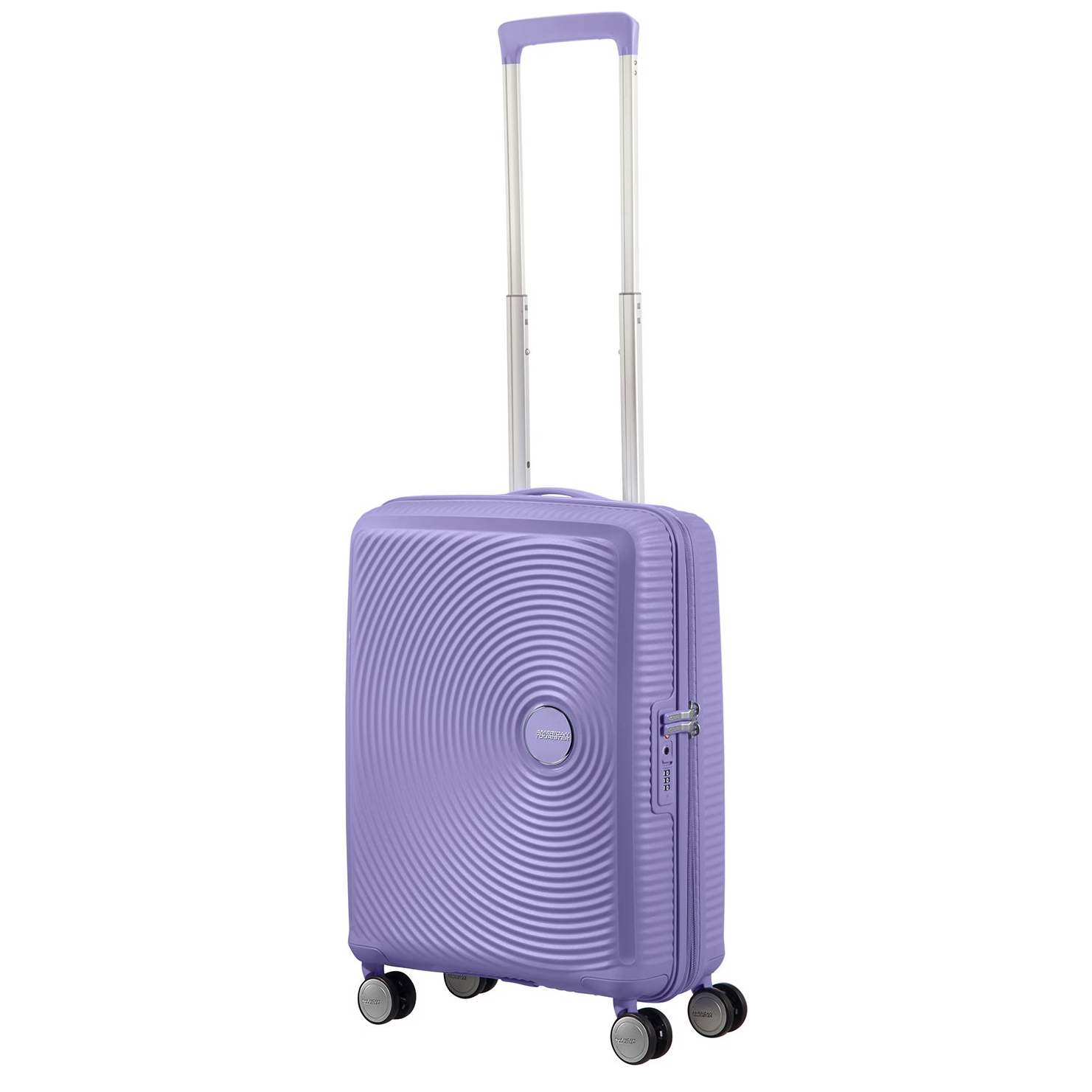 American Tourister Soundbox Spinner 55 Expandable lavender