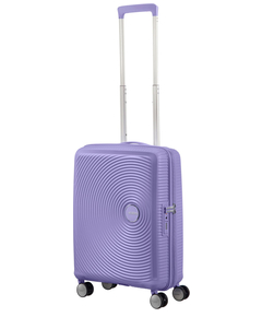American Tourister Soundbox Spinner 55 Expandable lavender