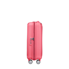 American Tourister Soundbox Spinner 55 Expandable sun kissed coral