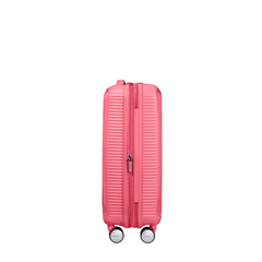 American Tourister Soundbox Spinner 55 Expandable sun kissed coral