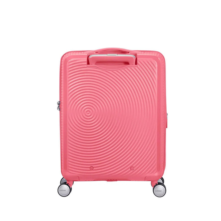 American Tourister Soundbox Spinner 55 Expandable sun kissed coral