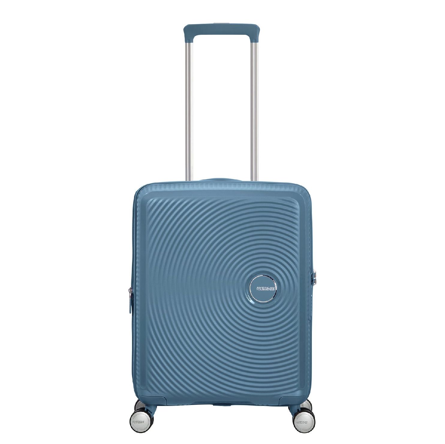 American Tourister trolley Soundbox 55 cm grijsblauw