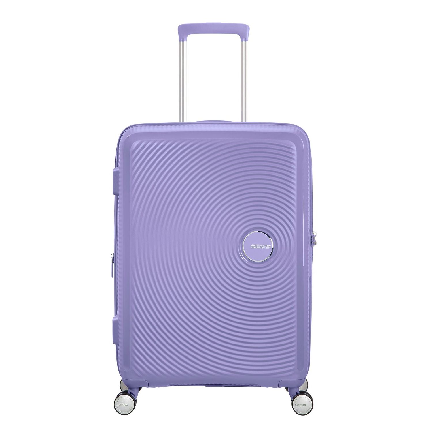 American Tourister Soundbox Spinners paars