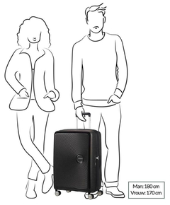 American Tourister Soundbox Spinner 67 Expandable lavender
