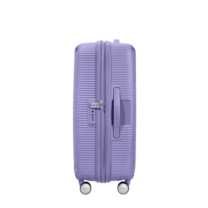 American Tourister Soundbox Spinner 67 Expandable lavender