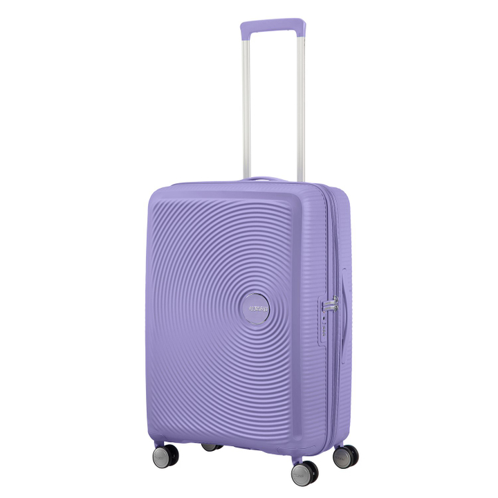 American Tourister Soundbox Spinner 67 Expandable lavender