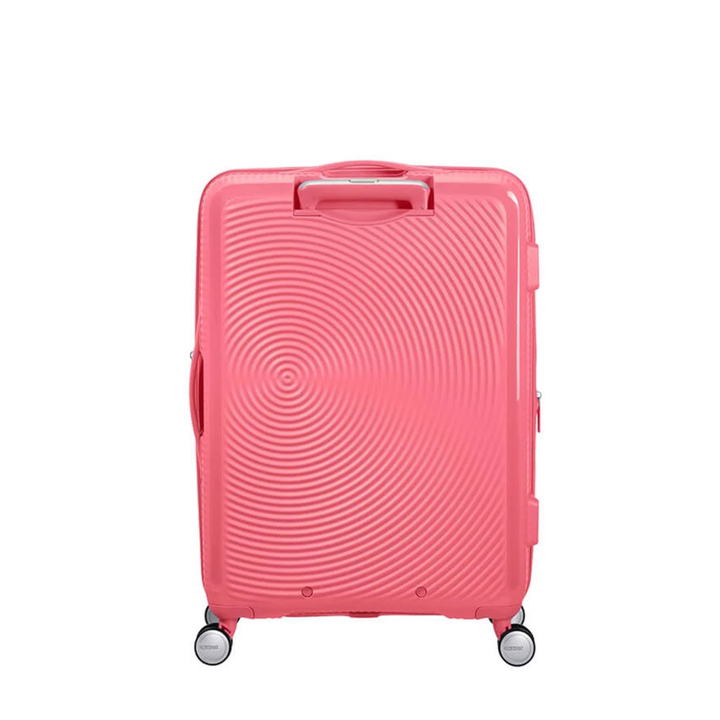 American Tourister Soundbox Spinner 67 Expandable sun kissed coral