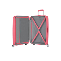 American Tourister Soundbox Spinner 67 Expandable sun kissed coral