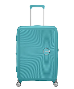 American Tourister Soundbox Spinner 67 Expandable turquoise tonic