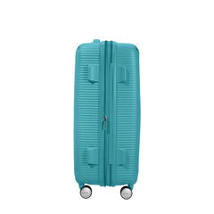 American Tourister Soundbox Spinner 67 Expandable turquoise tonic