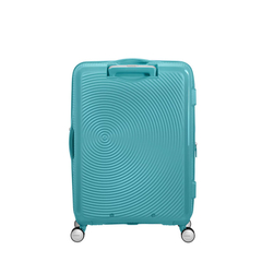 American Tourister Soundbox Spinner 67 Expandable turquoise tonic