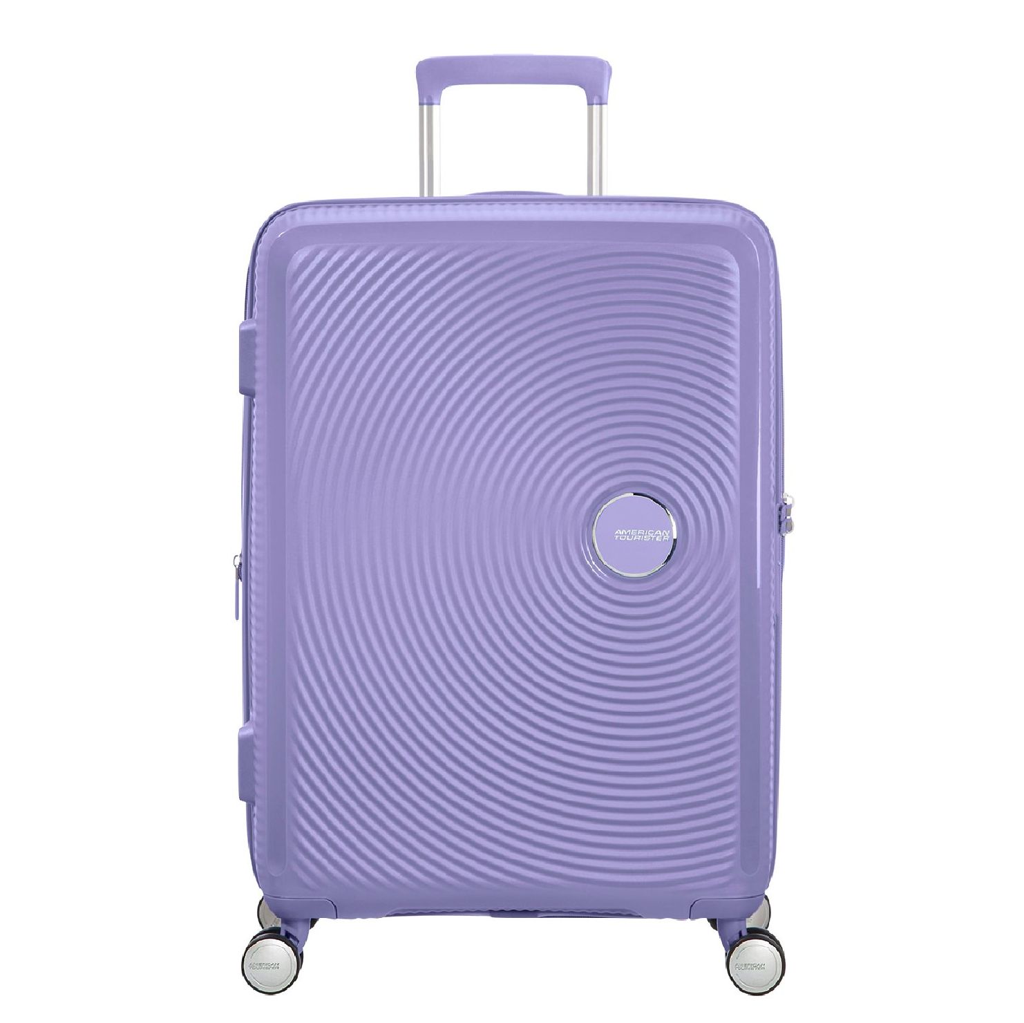 American Tourister Soundbox 77 Spinners paars