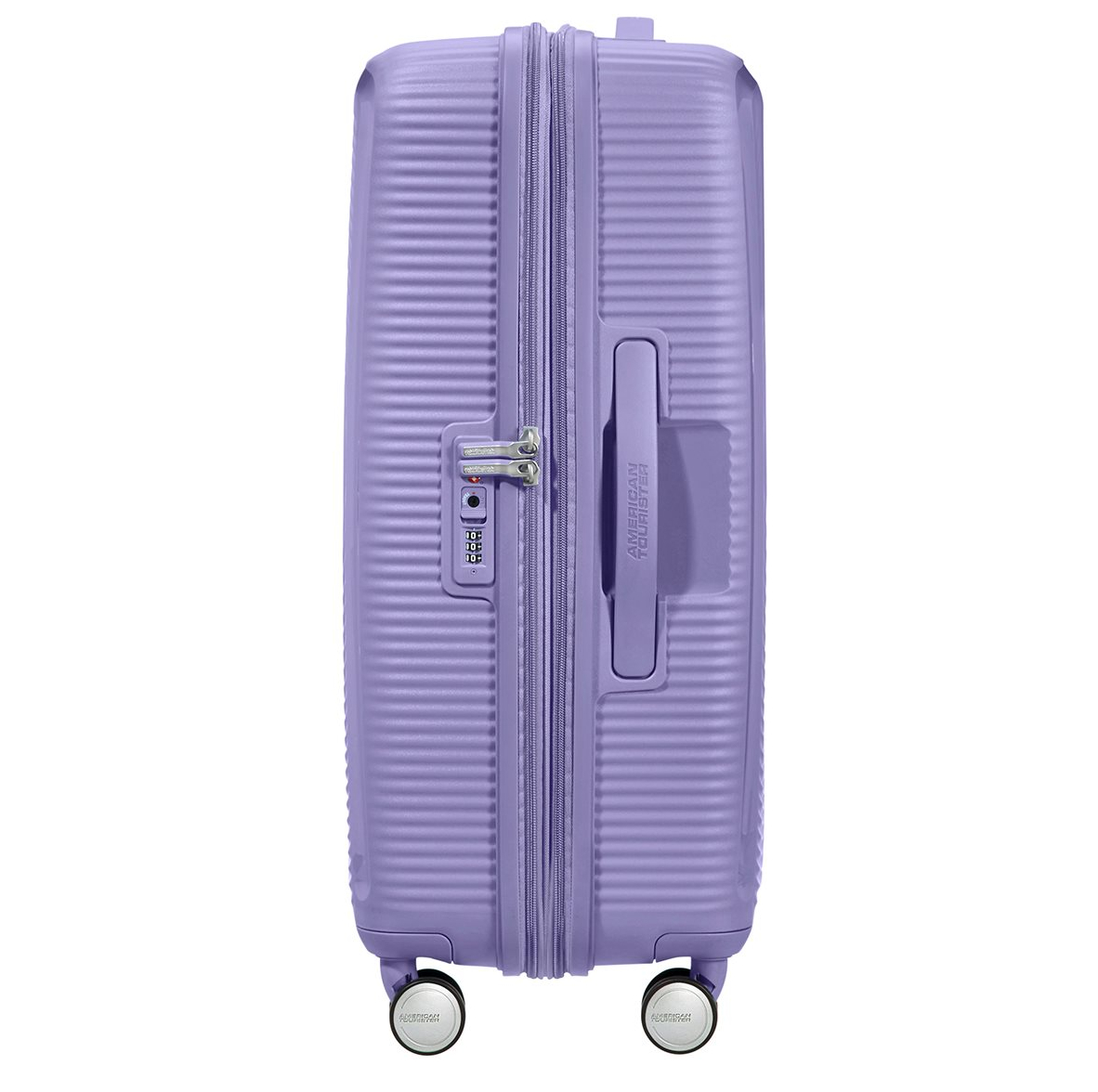 American Tourister Soundbox Spinner 77 Expandable lavender