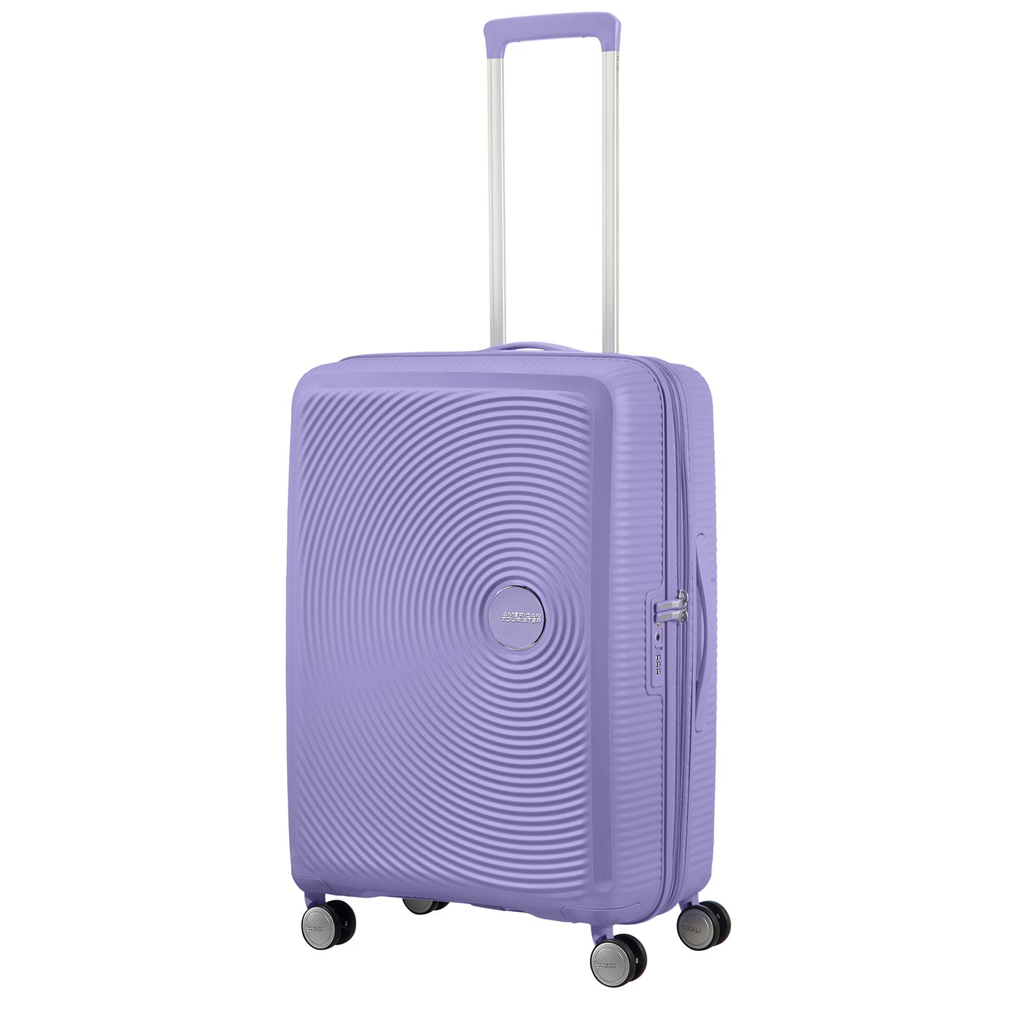 American Tourister Soundbox Spinner 77 Expandable lavender