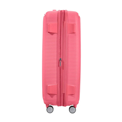 American Tourister Soundbox Spinner 77 Expandable sun kissed coral